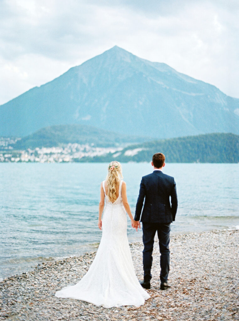 Lake Thun has romantic hotels for your elopement in Switzerland