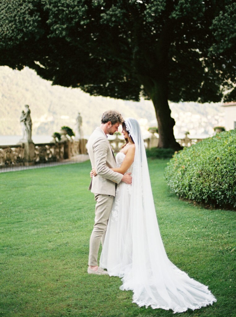 vow renewal or wedding in the villas of lake como